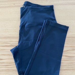 Royal Blue Capri length 90 Degree by Reflex leggings. Size L
